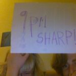 9pm sharp